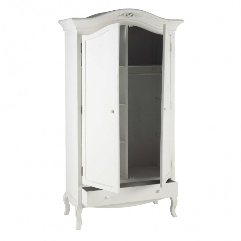 Белый классический шкаф "Charlotte", изображение 2