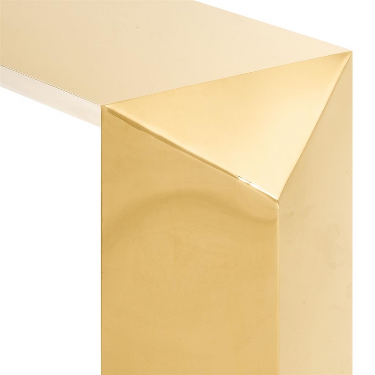 Золотой консольный стол Carlow Eichholtz, изображение 3
