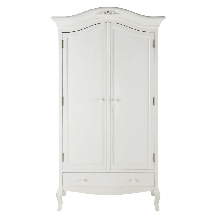 Белый классический шкаф "Charlotte", изображение 1
