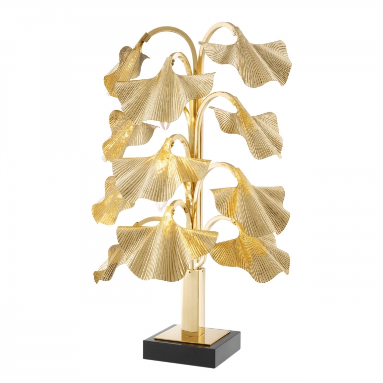 Золотая настольная лампа Donati Eichholtz, изображение 1
