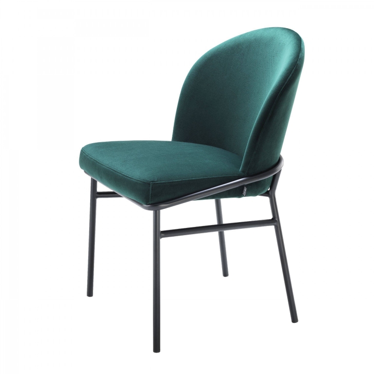 Набор темно-зеленых стульев Willis Eichholtz, изображение 3