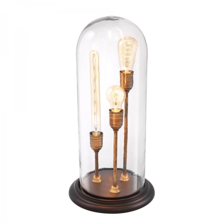 Стеклянный светильник в стиле лофт "Spance", изображение 2