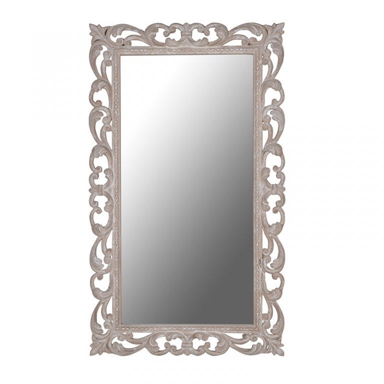 Прямоугольное зеркало с орнаментом, изображение 1