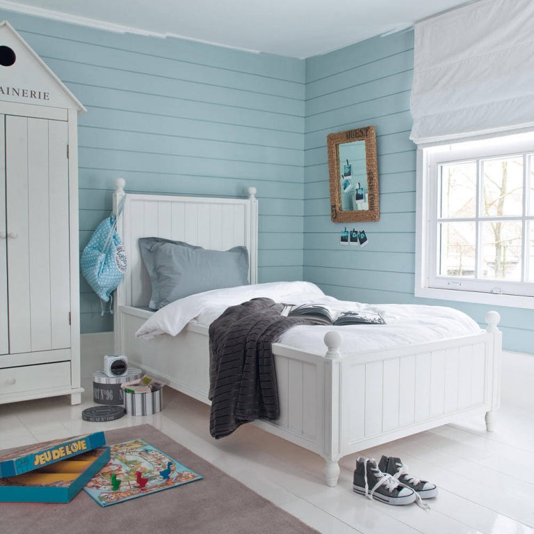 Белая кровать 90 x 190 Newport, изображение 2