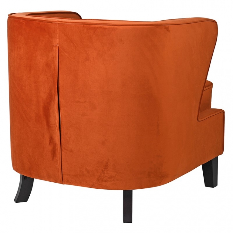 Оранжевое кресло Silva, изображение 3