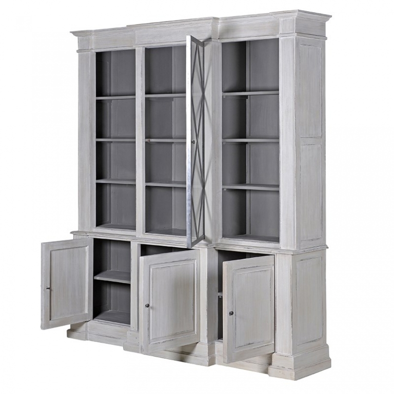 Серый книжный шкаф, изображение 2