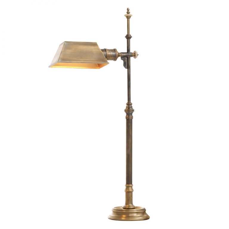 Латунная настольная лампа "Charlene", изображение 1