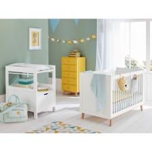 Купить Белая кровать для новорожденных "Sweet" дёшево с доставкой