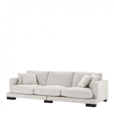 Купить Светлый тканевый диван "Tuscany" Eichholtz дёшево с доставкой