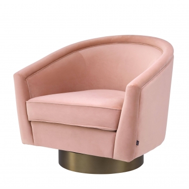Купить Кресло розоватого цвета Catene Eichholtz дёшево с доставкой