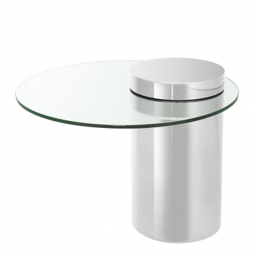 Купить Прикроватный стеклянный столик "Equilibre" дёшево с доставкой
