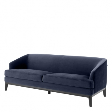 Купить Темно-синий диван Monterey Eichholtz дёшево с доставкой