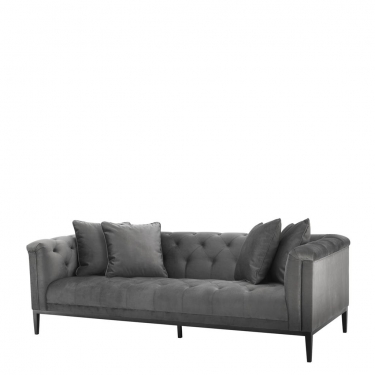 Купить Гранитный серый диван "Cesare" Eichholtz дёшево с доставкой