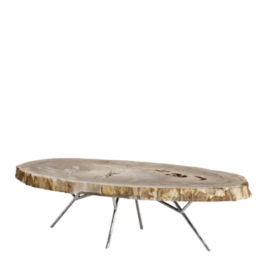 Купить Кофейный стол из окаменелого дерева "Barrymore" Eichholtz дёшево с доставкой