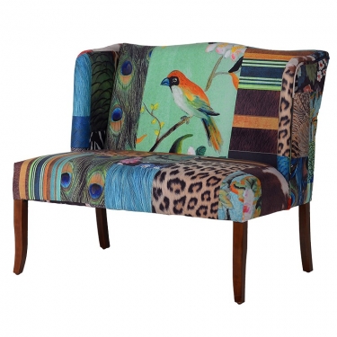 Купить Двухместный диван с абстрактным рисунком "Lagul" дёшево с доставкой