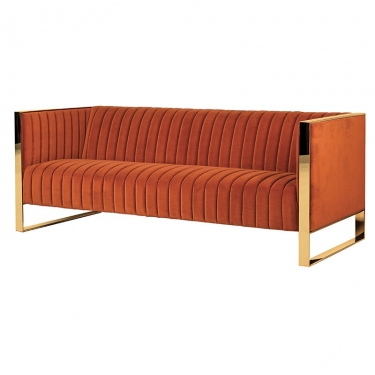 Купить Оранжевый трехместный диван Naranja дёшево с доставкой