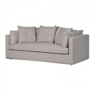 Купить Двухместный тканевый диван "Tess Natural" дёшево с доставкой