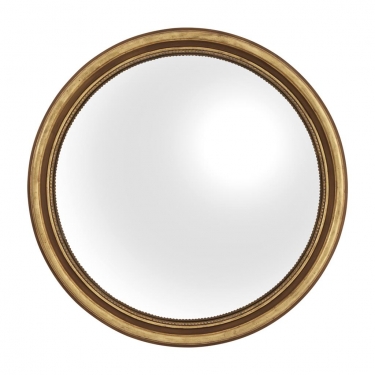 Купить Круглое зеркало в золотой раме 100 см Verso дёшево с доставкой