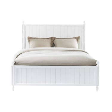 Купить Белая кровать 140 x 190 Newport дёшево с доставкой