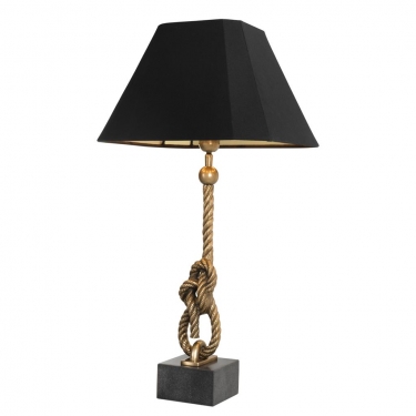 Купить Настольная лампа с черным абажуром "Miles" дёшево с доставкой