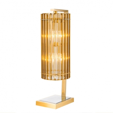 Купить Настольная лампа золотая "Pimlico" дёшево с доставкой