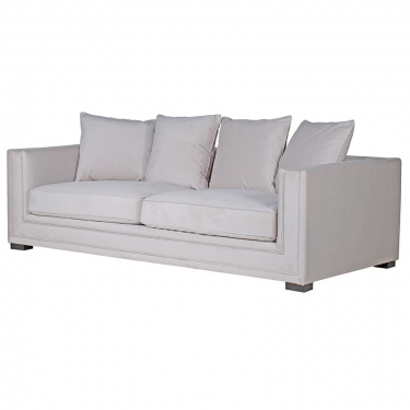 Купить Светло-серый тканевый диван "Ogden" дёшево с доставкой