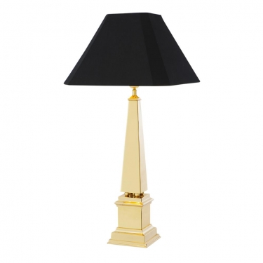 Купить Золотая настольная лампа "San Michele" дёшево с доставкой