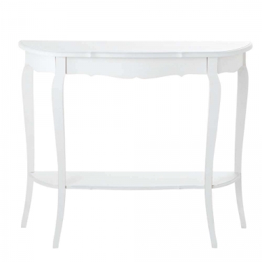 Купить Белый деревянный консольный стол "Seraphine" дёшево с доставкой